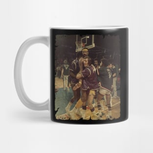 Pat Riley and Wilt on The Lakers Team Mug